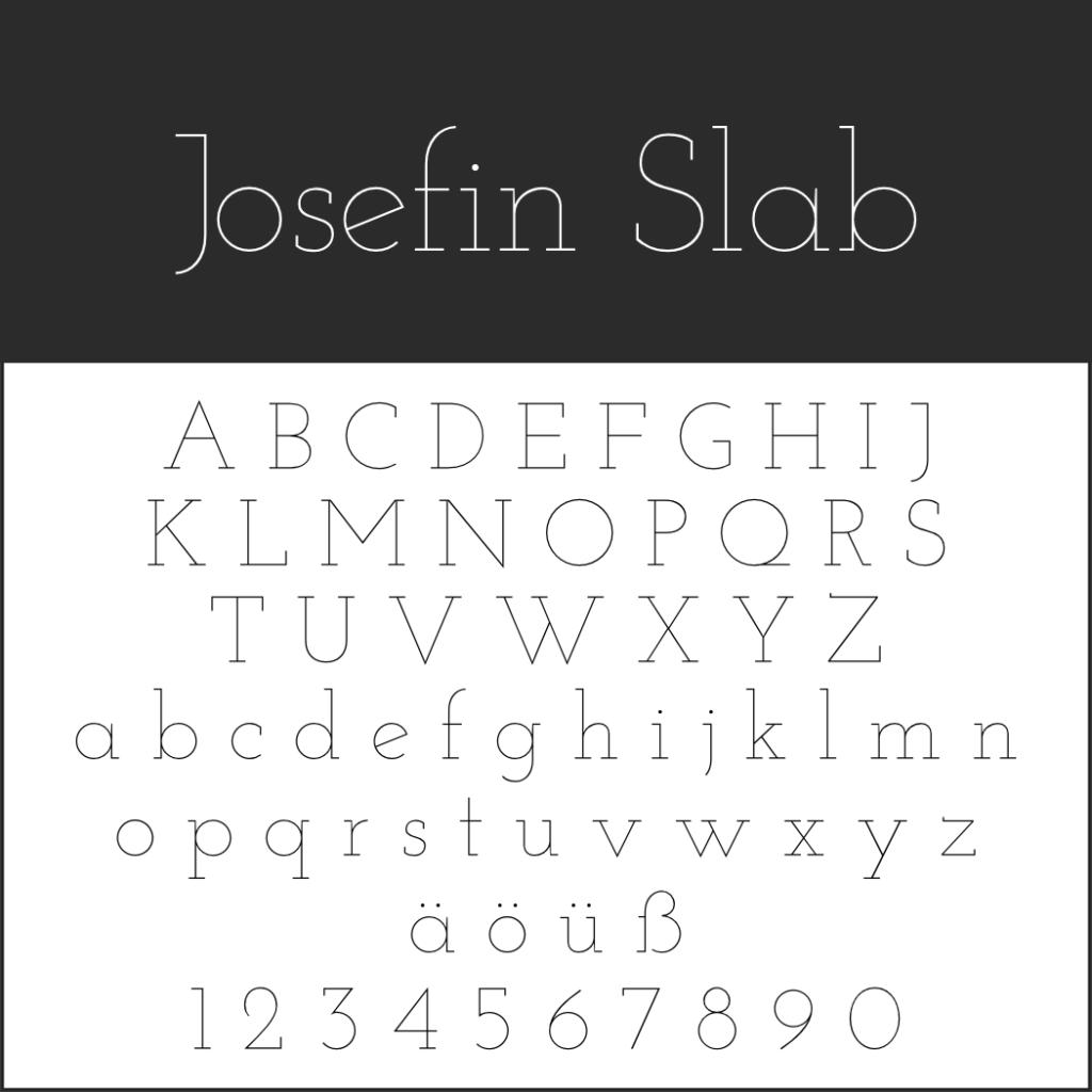 Slab Serif Fonts für einprägsame Werbebotschaften