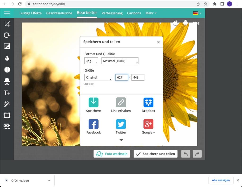 Bilder online verkleinern mit kostenlosen Tools