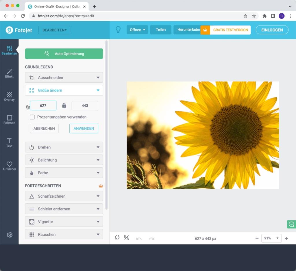 Bilder online verkleinern – mit kostenlosen Tools