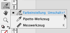 Indesign Farbeinstellung