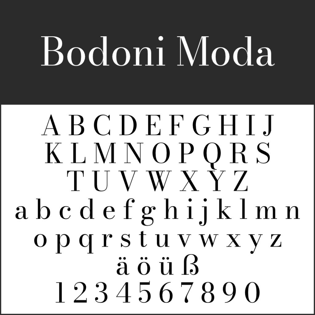 Klassische Schriftarten kostenlos herunterladen
