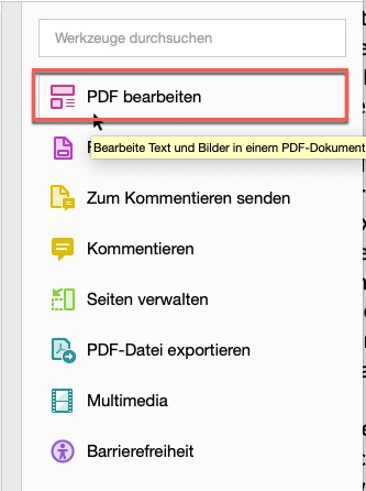 PDF-Bates-Nummer PDF Bearbeitung