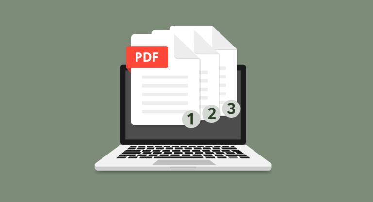 Seitenzahlen in PDF einfügen und feinjustieren