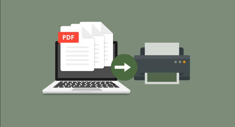 Mehrere PDFs drucken via Dateizusammenführung, Drag-and-drop und Vorschau