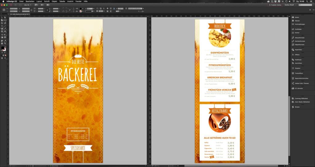 InDesign-Tutorial-speisekarte-gestalten-Endergebnis