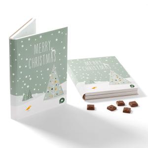 Buchkalender- Adventskalender-Werbegeschenk