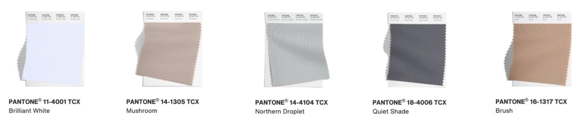 Pantone Trendfarben 2024 - Klassiker 2